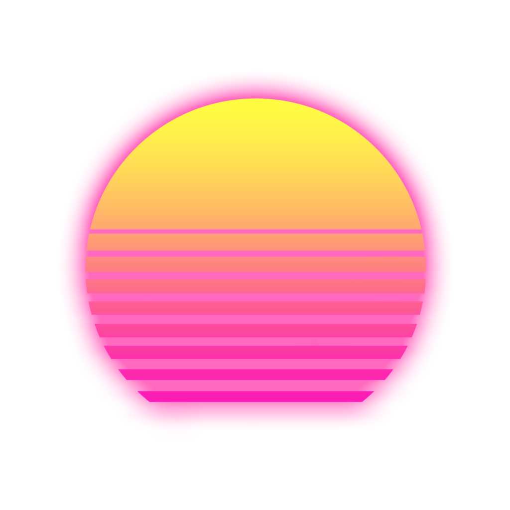 Vaporwave Sun