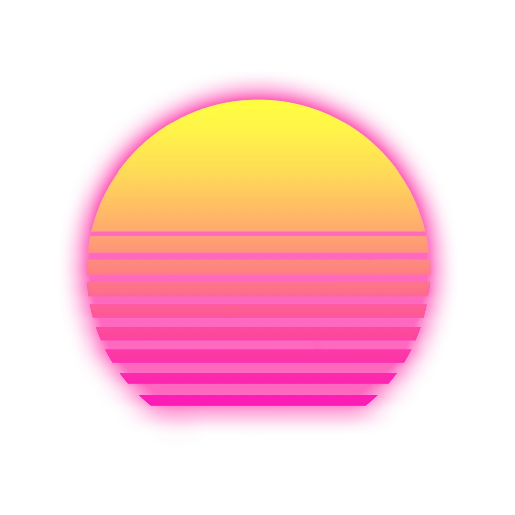 Vaporwave Sun